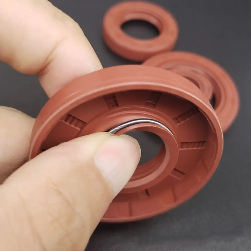 3Pcs ID 20mm OD 28-52mm FKM Skeleton Oil Seal High Temperature Resistant Oil Resistant Fluoro Rubber Gasket Ring