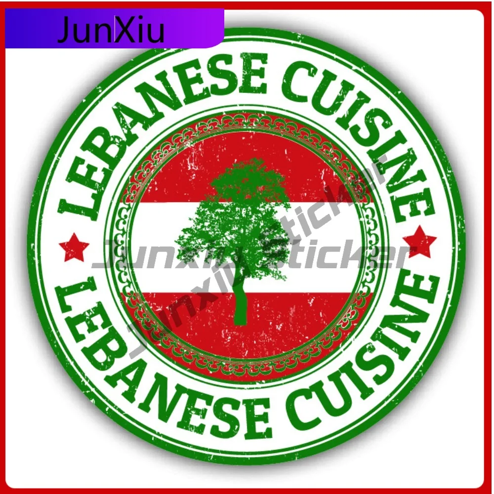 

Lebanon Flag Creative Sticker Travel Stamp Car Decal Bumper Stickers Anime Style Window Use For Car Wi Automotive Decor Anti