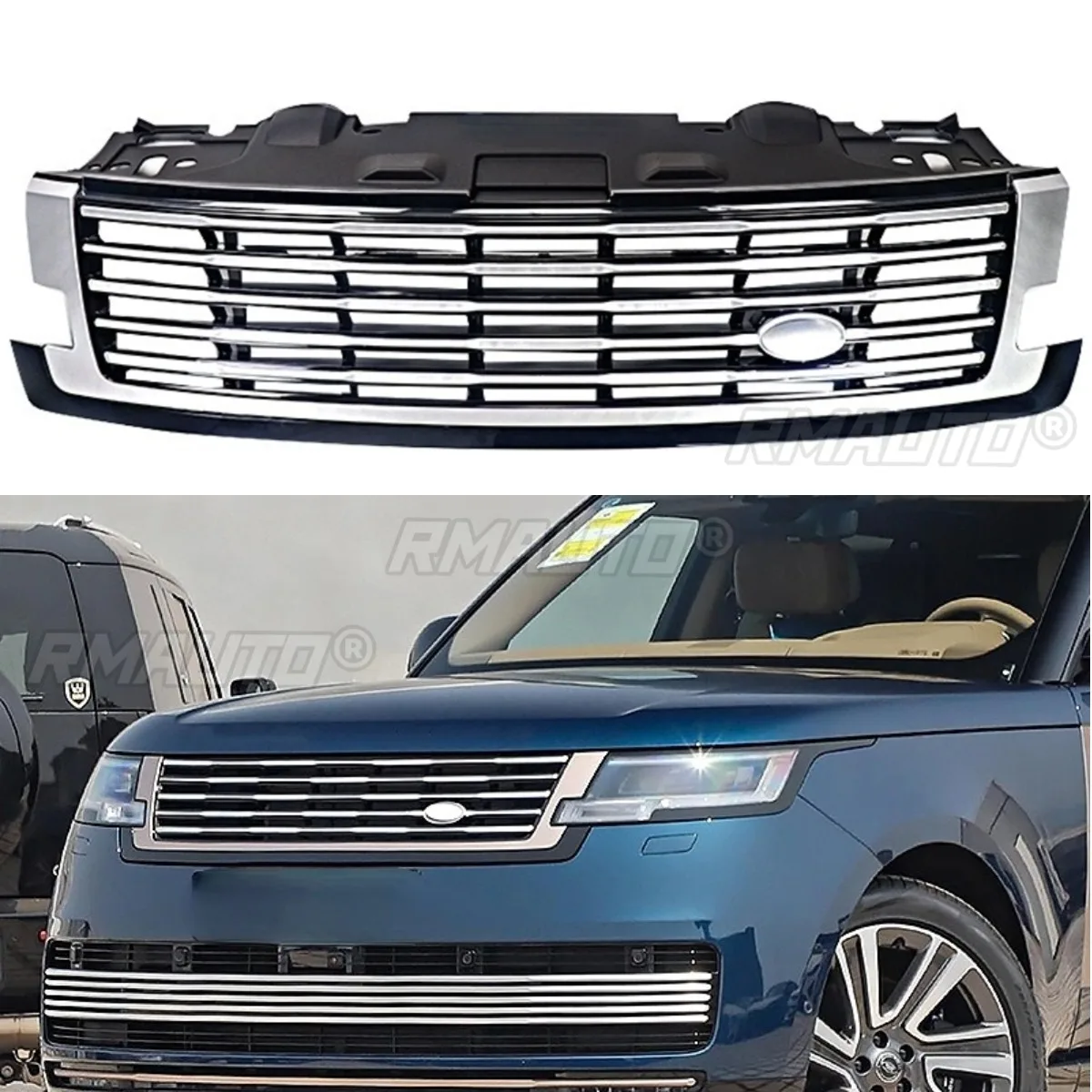 Car Grille Front Bumper Grill Front Grill Racing Grills Bumper Grill Body Kit For Range Rover Executive 2023-2025 Styling Kits