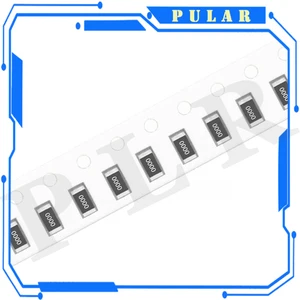 100 BUAH Resistor SMD 1% 0402 0603 0805 1206 1210 1K 1K2 1K5 1K8 2K 2K2 2K4 2K7 3K 3K3 3K9 4K3 4K7 5K1 5K6 6K2 6K8 7K5 8K2 9K1 10K 12 registrasi penjualan terbaik - №