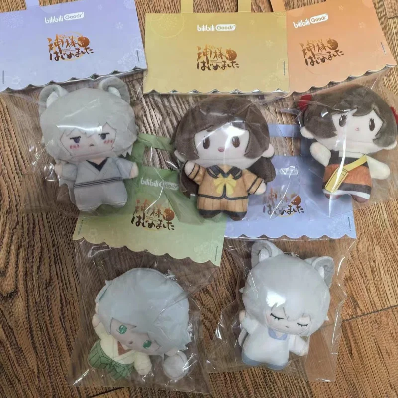 Bilibili Kamisama Kiss Xia Ji Series Miniq Plush Doll Pendant Keychain Collectible Stuffed Toy Official 11cm New Collection