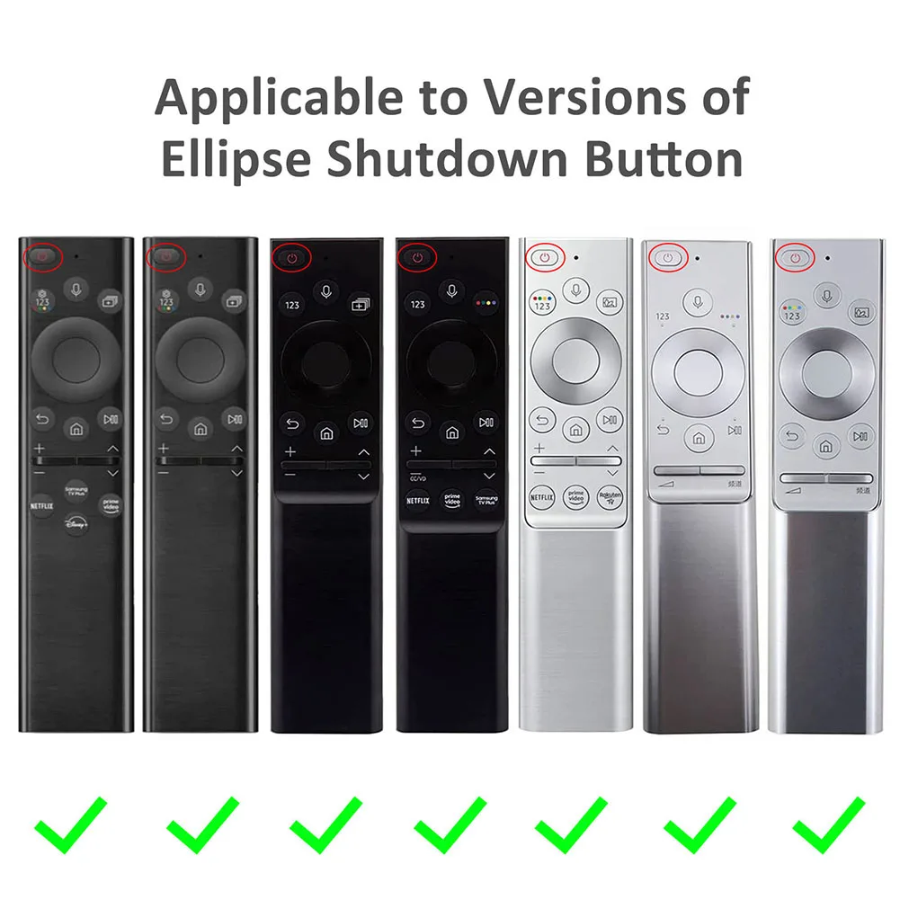 Silicone Remote Control Cover Case Replacement Remote Protective Cover Shockproof for Samsung Bn59 Series