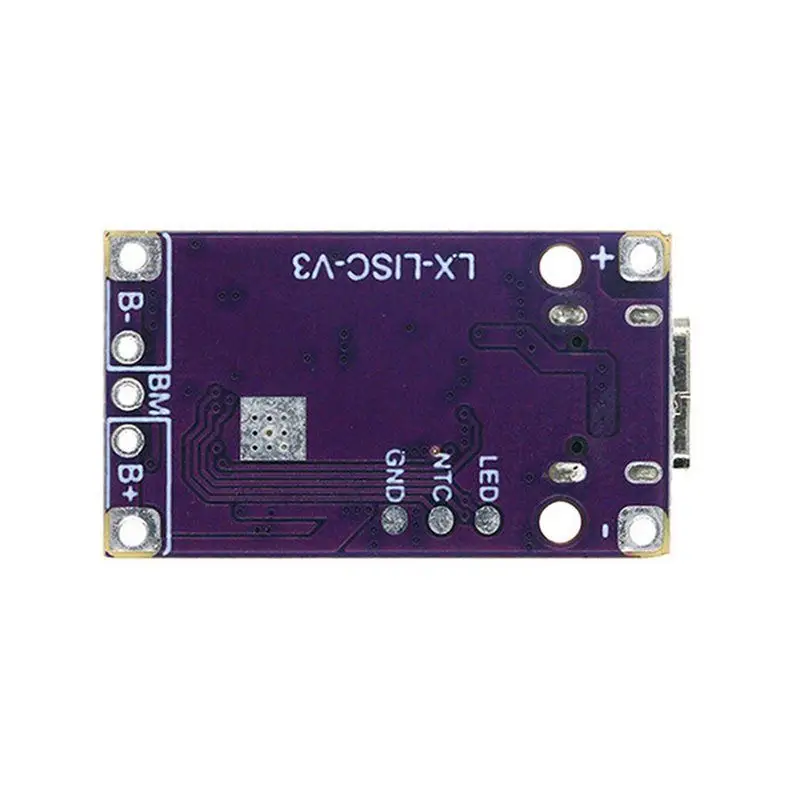 ABQU Type-C USB 2S Lithium Battery Charging Board, Quick Charge 3.7V Polymer Module for UAV, 5 Pack