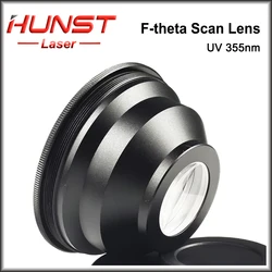 Hunst F-Theta 355nm UV Laser Scan Lens 110X110mm 200X200mm 300X300mm Field Mirror for UV Laser Engraving Machine