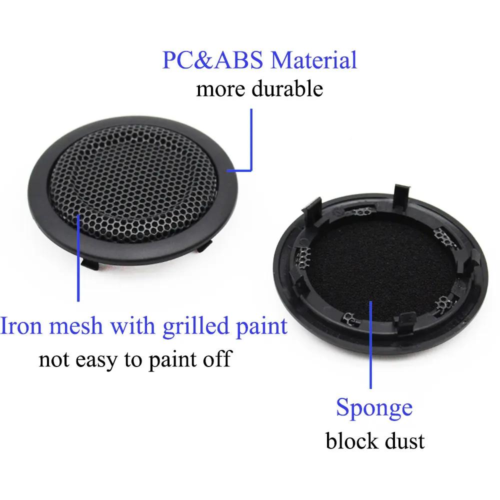 자동차 전면 후면 도어 트위터 스피커 커버 오디오 혼 패널, BMW 1 2 3 4 시리즈 M3 M4 F30 F31 F34 F33 F36 F82 F20 F21 F22 F23 용