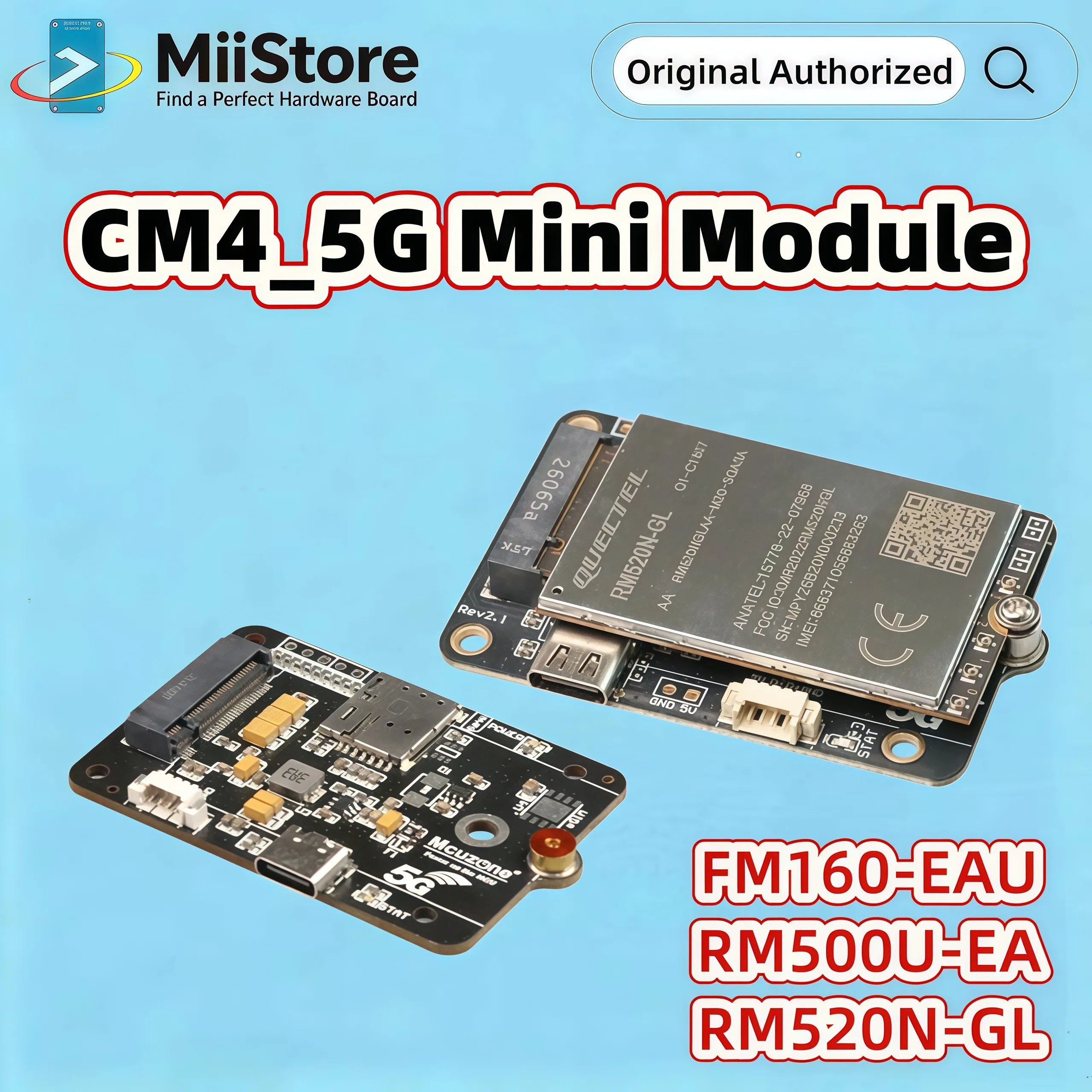 CM4 5G Mini Board, USB3.0 or USB2.0 Verison, Support RPi OS,Ubuntu, Openwrt, FM160 RM500U RM520N RM530N, RPi 4B