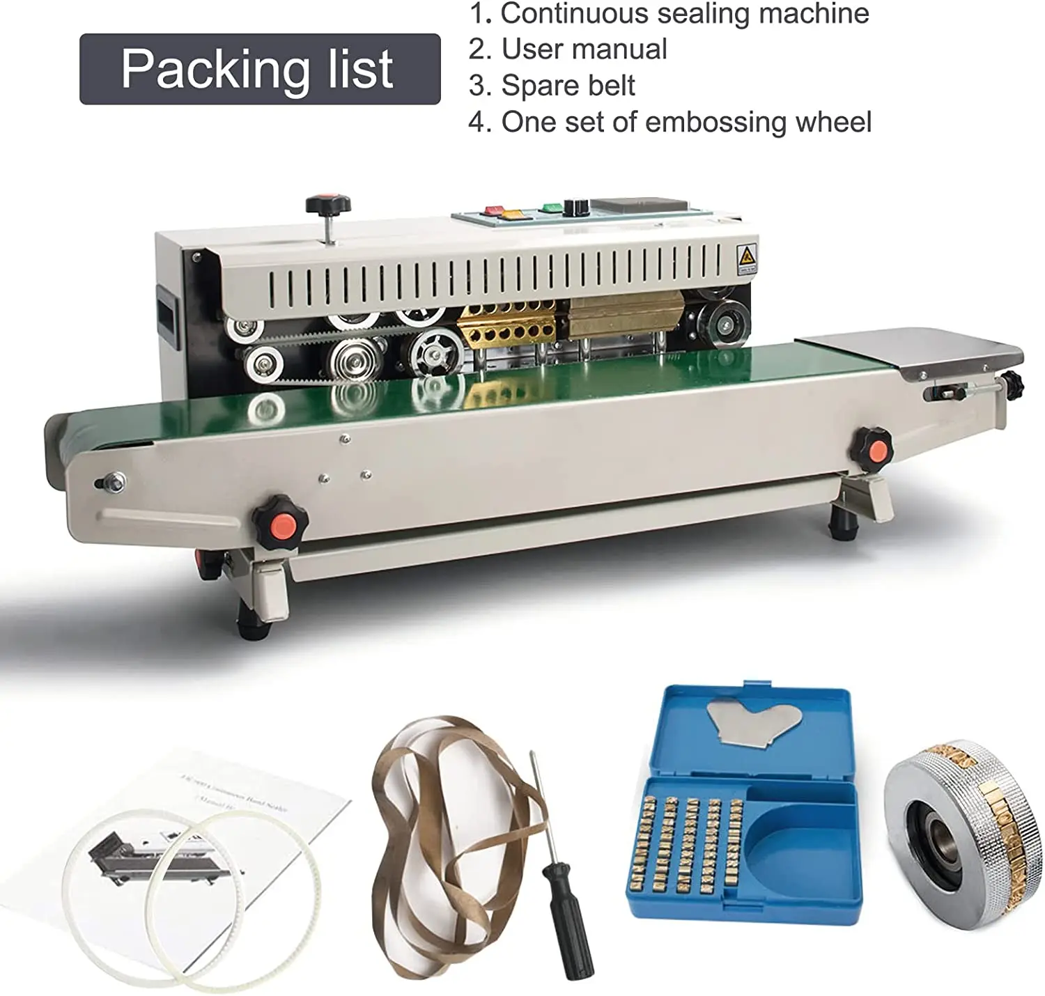 Sumeve Continuous Vacuum sealer Machine FR-900 Automatic Horizontal Plastic Packing Machine For Business Bag Band Stamp Coding