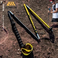 2 uds AONIJIE E4210 110CM 120CM ultraligero plegable de fibra de carbono bastón recto para senderismo para sendero correr escalada