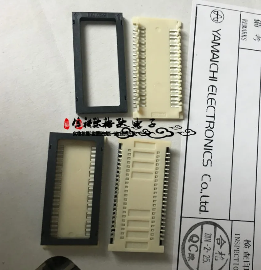 Japan imported IC chip SOP44 memory flash memory aging socket burn test socket 44 pin spacing 1.27mm