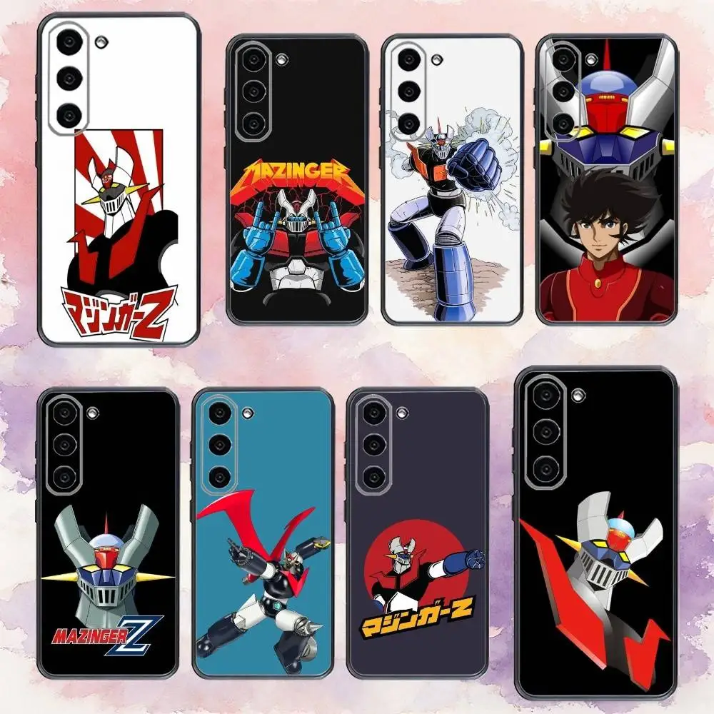 

Mazinger Z Robot Phone Case For Samsung Galaxy A73,A72,A71,A70,A53,A52,A51,Others Soft Black Cover