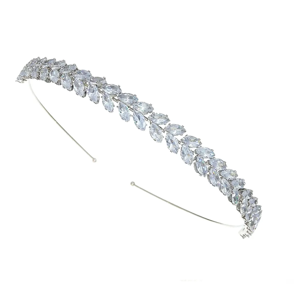 

1Pcs High-End Hair Hoop Elegant Zircon Headband -Match Decorative Temperament Headband Stylish Girl Hair Accessory