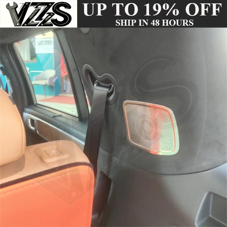 Window C Pillar Post Speaker Triangle Center Console Dashboard Instrument Panel Cover Trim For Hyundai Santa Fe MX5 2024 2025