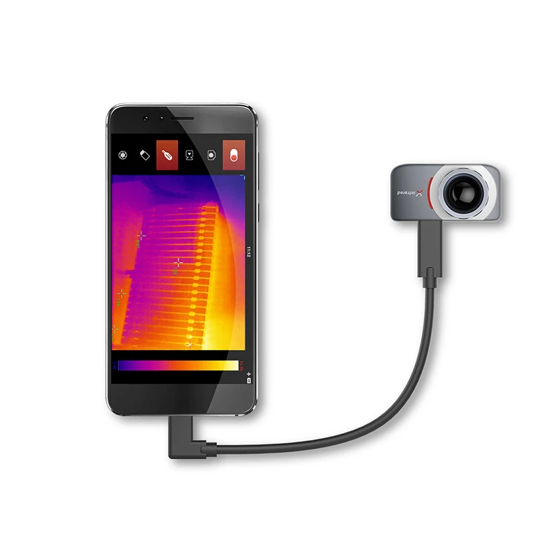 InfiRay Hồng Ngoại Nhiệt Camera T2S T3S T3PRO Công Nghiệp PCB Mạch Phát Hiện Ngoài Trời Android Nhiệt Imager Cho Điện Thoại