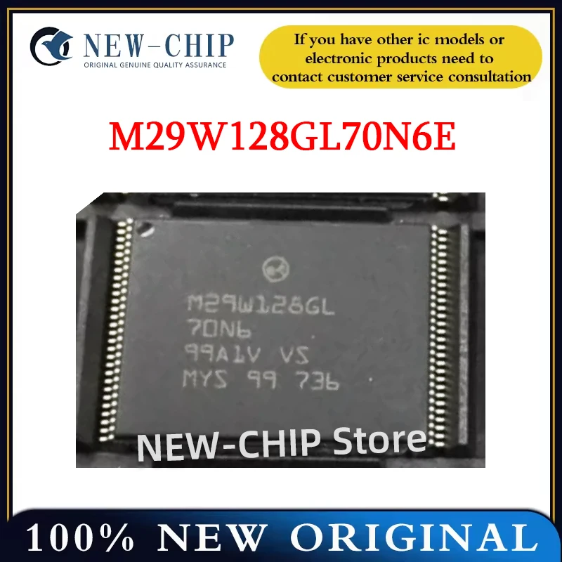1PCS-10PCS/LOT  M29W128GL70N6E  TSOP56  Memory chip  New Original  M29W128