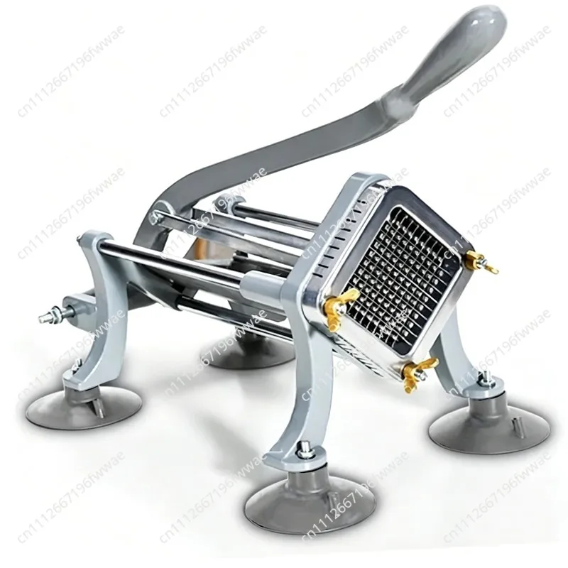 French fries machine to cut potatoes, radishes, onions, cucumbers, diced piece cutter, household and commercial artifacts