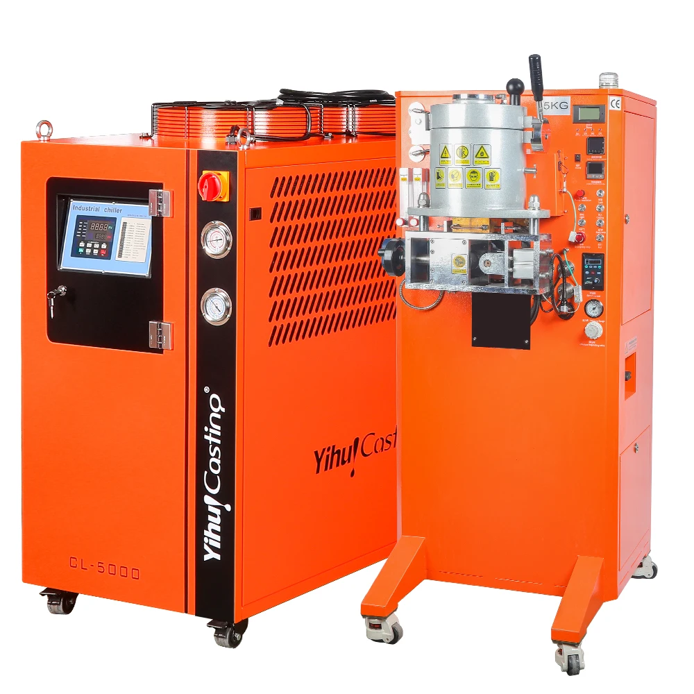 Yihui Factory Price High Efficiency Water  Cooled 5HP Cooling Capacity Industrial Water Chiller for Continuous Casting Machine