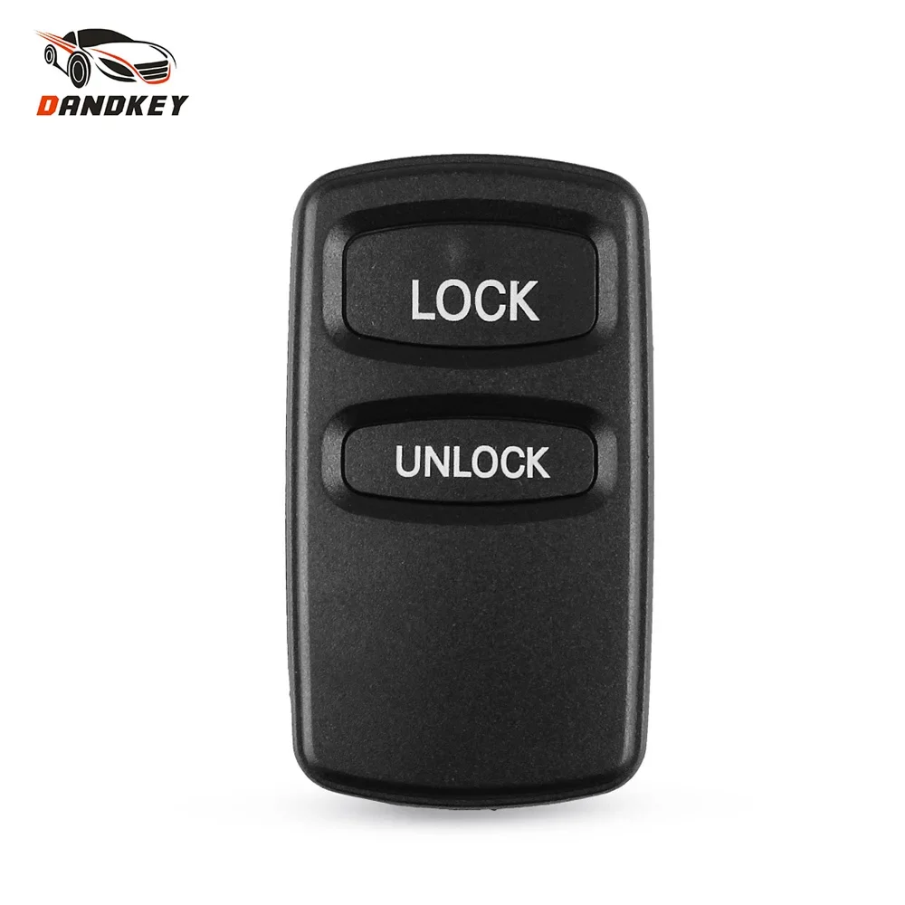 Dandkey Replacemnet Remote Key Shell Case For Mitsubishi Lancer Outlander Pajero V73 Galant Montero Sport 2 Buttons 2000 2001