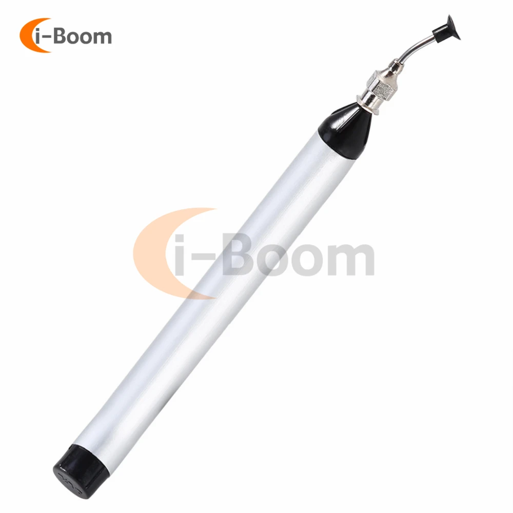 Anti-static IC SMD Vacuum Sucking Suction Pen Remover Tool IC SMD Tweezer Pick Up Tool Solder Desoldering with 3 Suction Headers