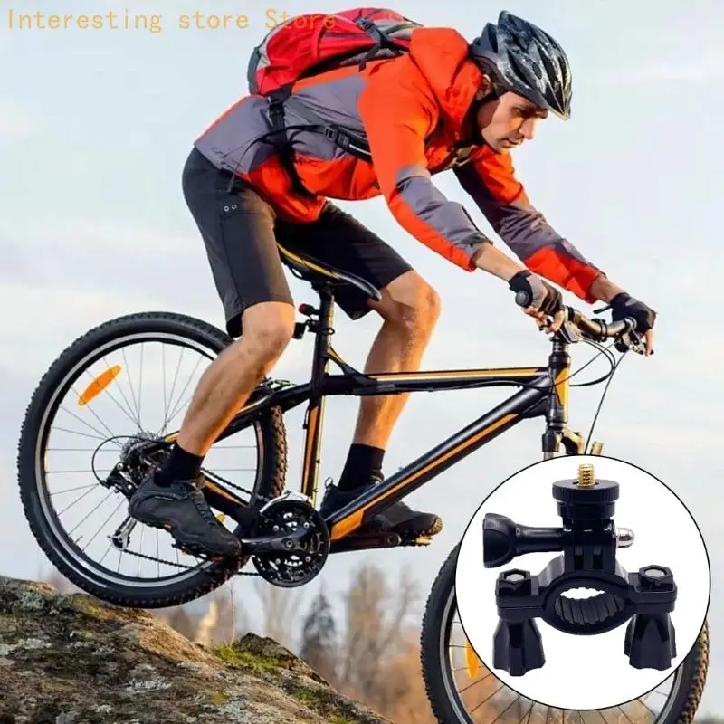 ABS-Kamera-Lenkerhalterung mit 1/4-Zoll-Schraube für Mountainbike-Motorradfahren 55KC – Detail 7
