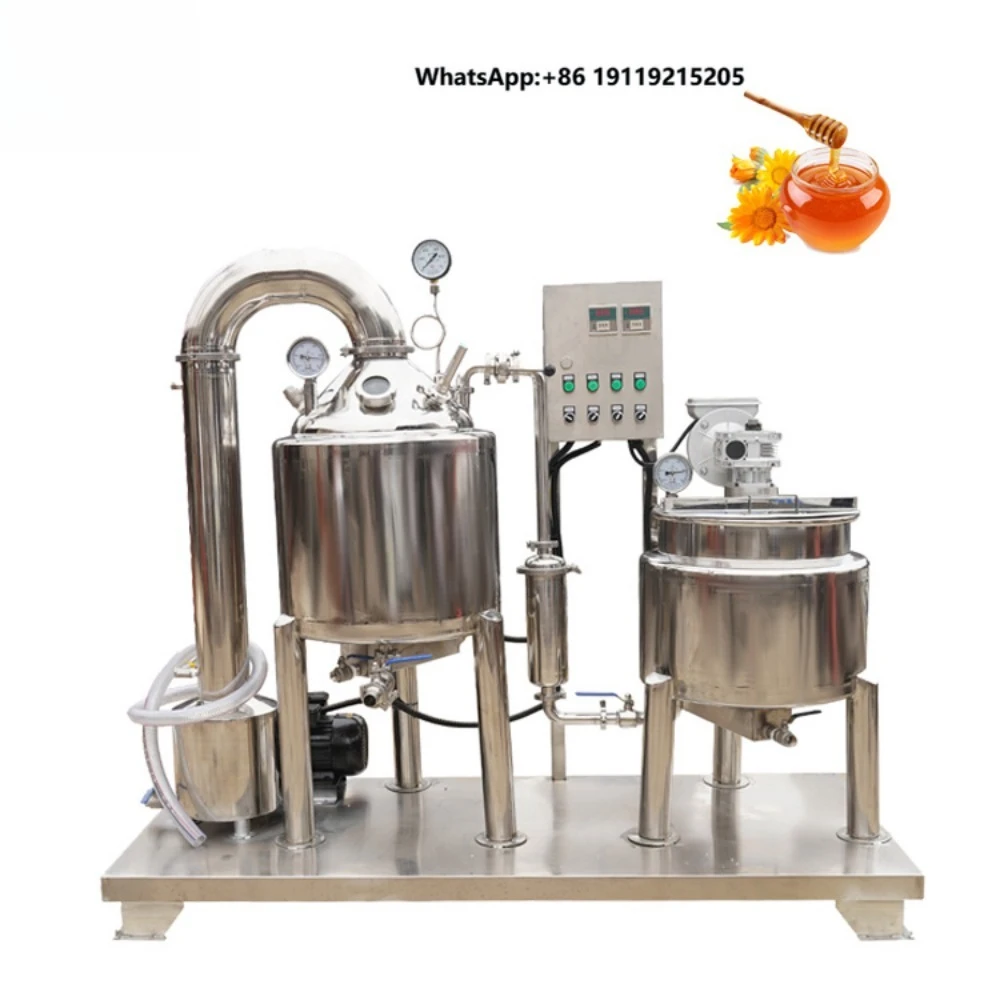 0.5T Honey Heating Filtering and Concentrating Machine Multifunction Honey Processing Machines