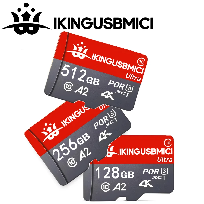 SD Cards Memory Card Micro TF SD Card TF Cards 64GB 512GB 32GB V10 Ultra HD A1 for Camera Nintendo Switch Driving Recorder