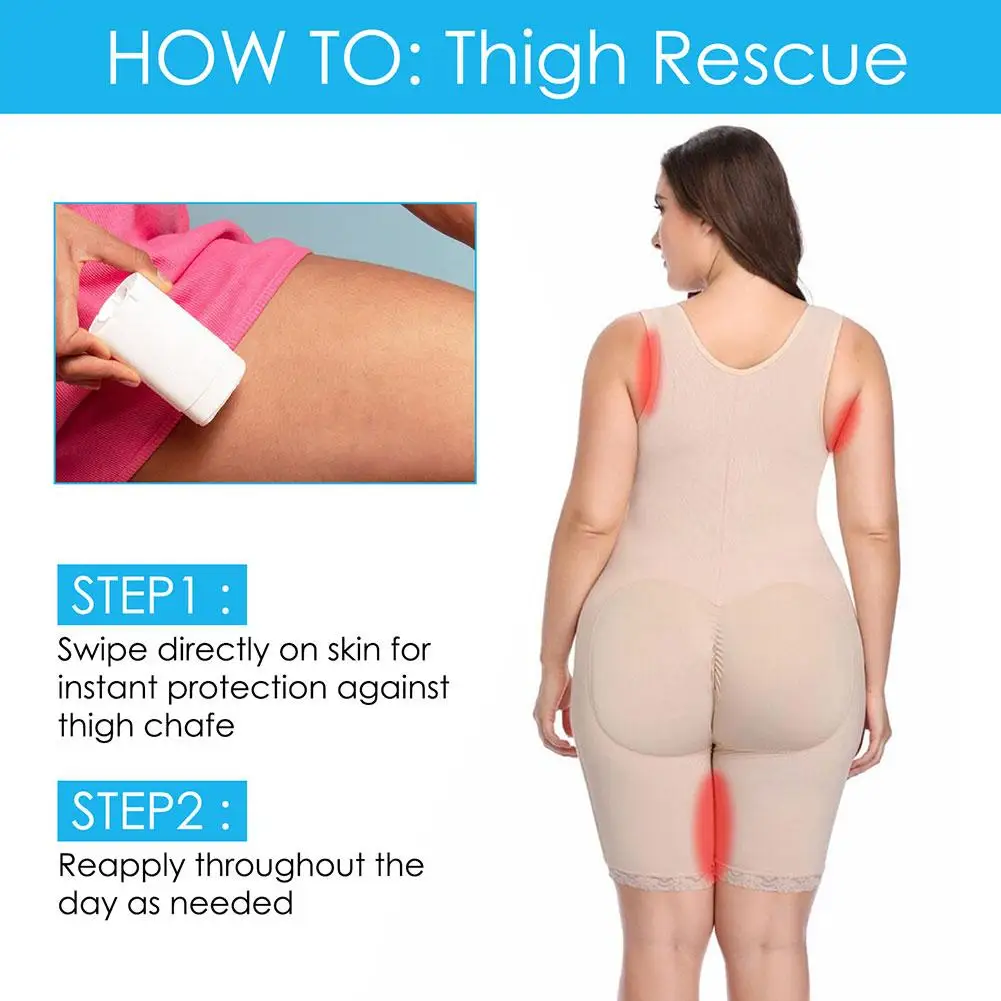 Upgrade High Anti-friction Stick Anti Chafe Cream Women Running Chafe Stick Sweat-proof Skin Rescue For Heel Lower Arm Thigh Ski