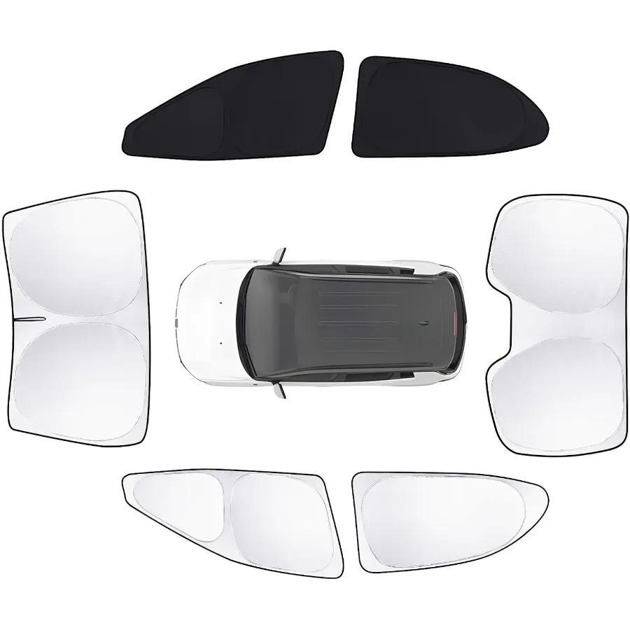 

6pcs Car Window Shades for Camry 20182024 Accessories Windshield Side Rear Full Sunshade Sun Visor UV Blocking Privacy Protect
