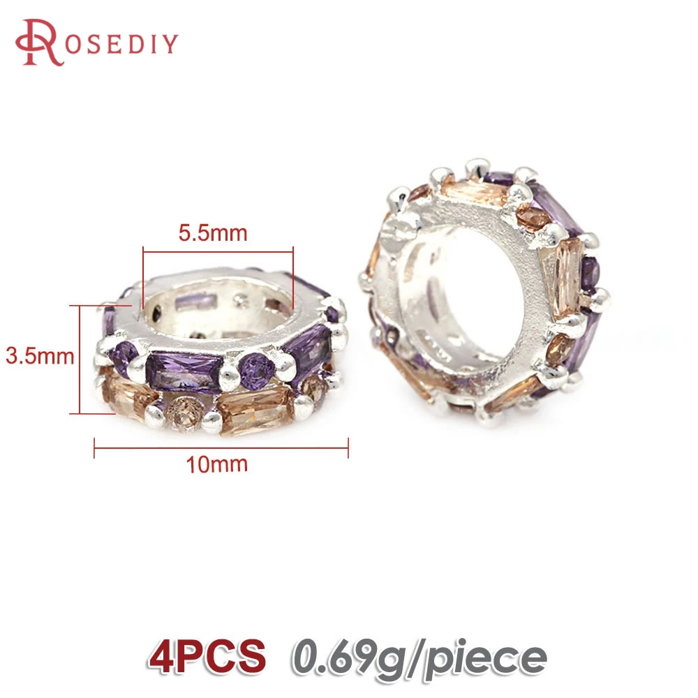 Colorful 10MM 4PCS