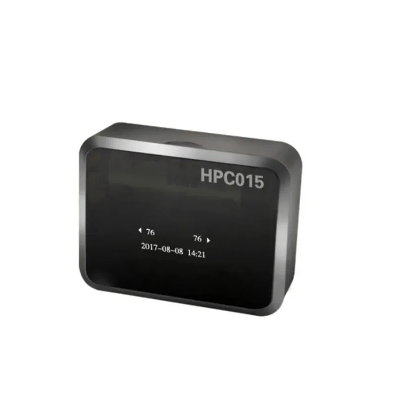 IR Infrared Beam People Flow Counting System 1-10m Detection Range LCD Display Bidirectional Passenger Counter