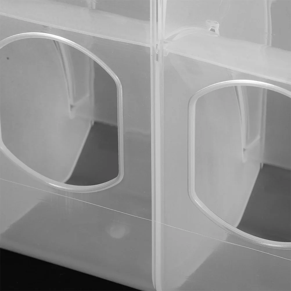

2Pcs Automatic Leak Box Durable Plastic Pigeon Feeder Cage Dispenser Container Reusable Bird Hanging Bird Feeder Supplies
