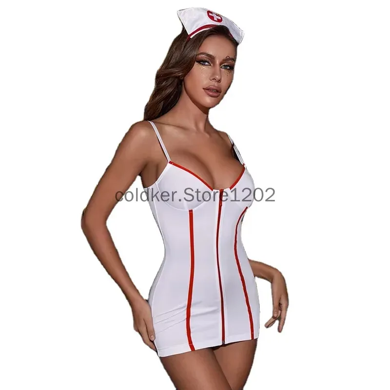 

XT8Sexy Costumes Dress Women's Uniform Cosplay For Naughty Nurse Outfit Sleepwear Babydoll Sexy Lingerie UXT6@!