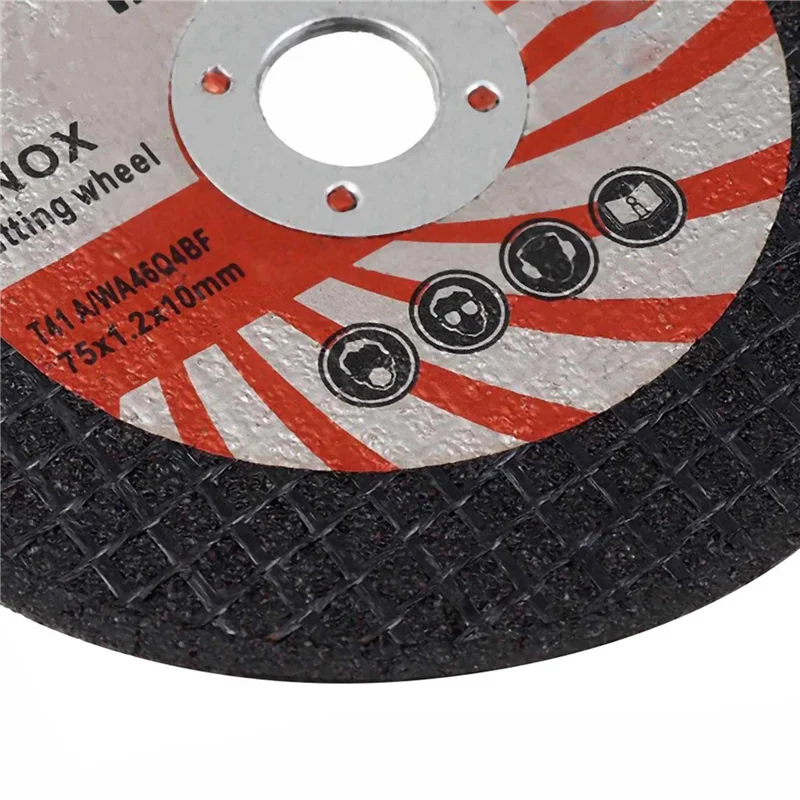 

Flash Trend 20PCS 75Mm Mini Cutting Disc Circular Resin Grinding Wheel For 10Mm Bore Angle Grinder Wood Tile Cutting Disc Power