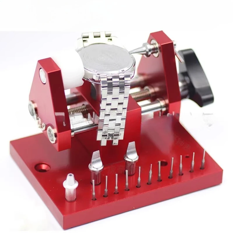

pry the case 07119, pry the bottom machine, remove the strap and watch section tool.