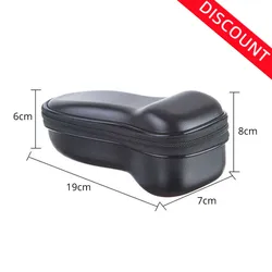 Sac de rangement universel pour rasoir électrique, sac brûleur de voyage à fermeture éclair, étui de protection antichoc, couvercle de boîte, sac de rasoir portable
