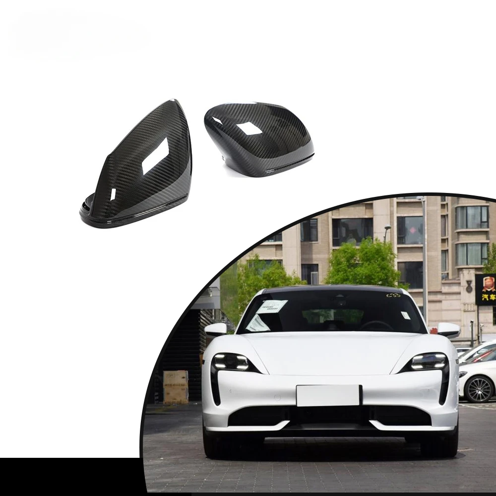 

Pre-preg Carbon Fiber Side Mirror Covers for Porsche Taycan 9J1 2019-2020