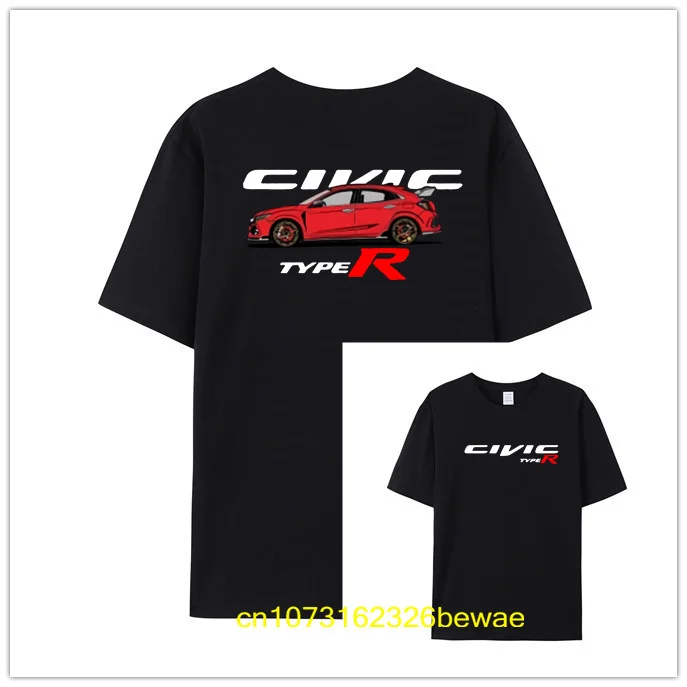 Jual Kaos Baju Otomotif Civic Type R Cia Rebel camiseta de moda para hombre