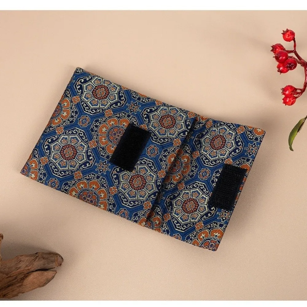 Elegant Design Double Layer Ancient Style Jewelry Bag Exquisite Handmade Song Brocade Bag Cultural Play Storage Travel