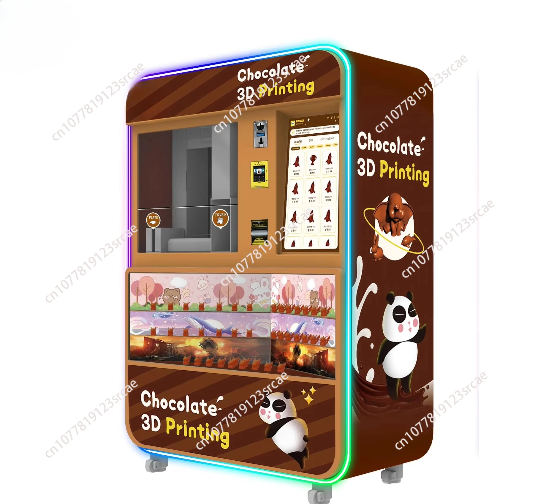 Printer Chocolate Small Food Maker 3D Bar Custom Gift Making Extruder Personalized Snacks Other Mold Toys Vending Machine