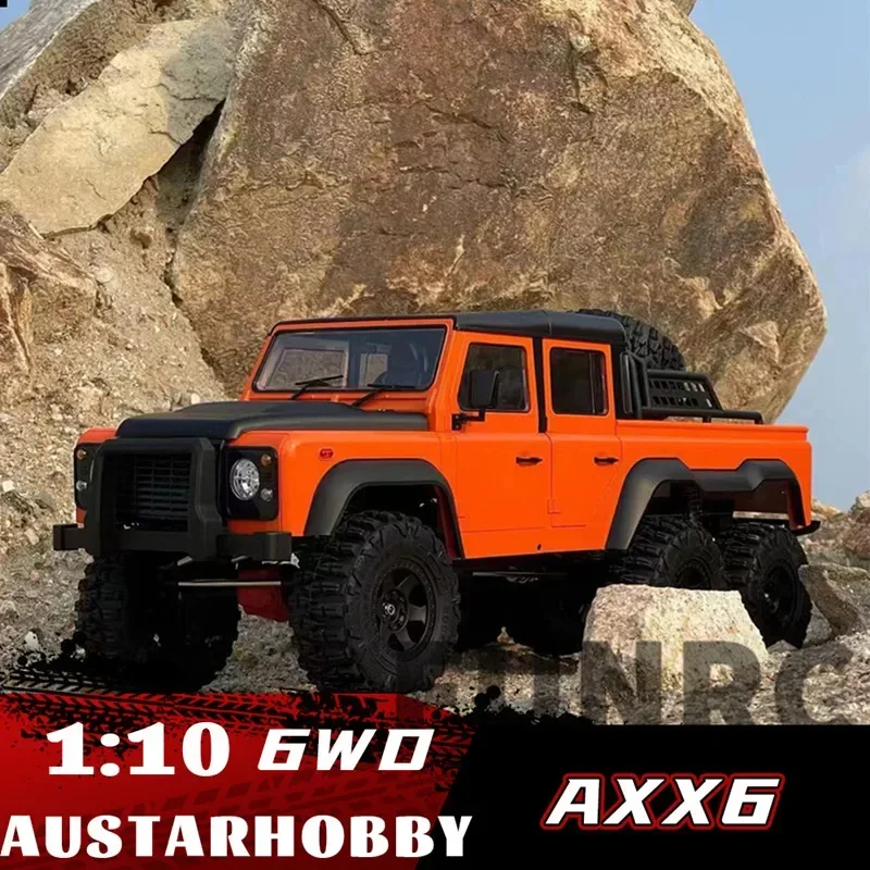 AUSTARHOBBY 1/10 RC Car AXX6 6X6 6WD RTR Off-road Crawler Hard Shell Electric Remote Control Model Car Adult Children Toys