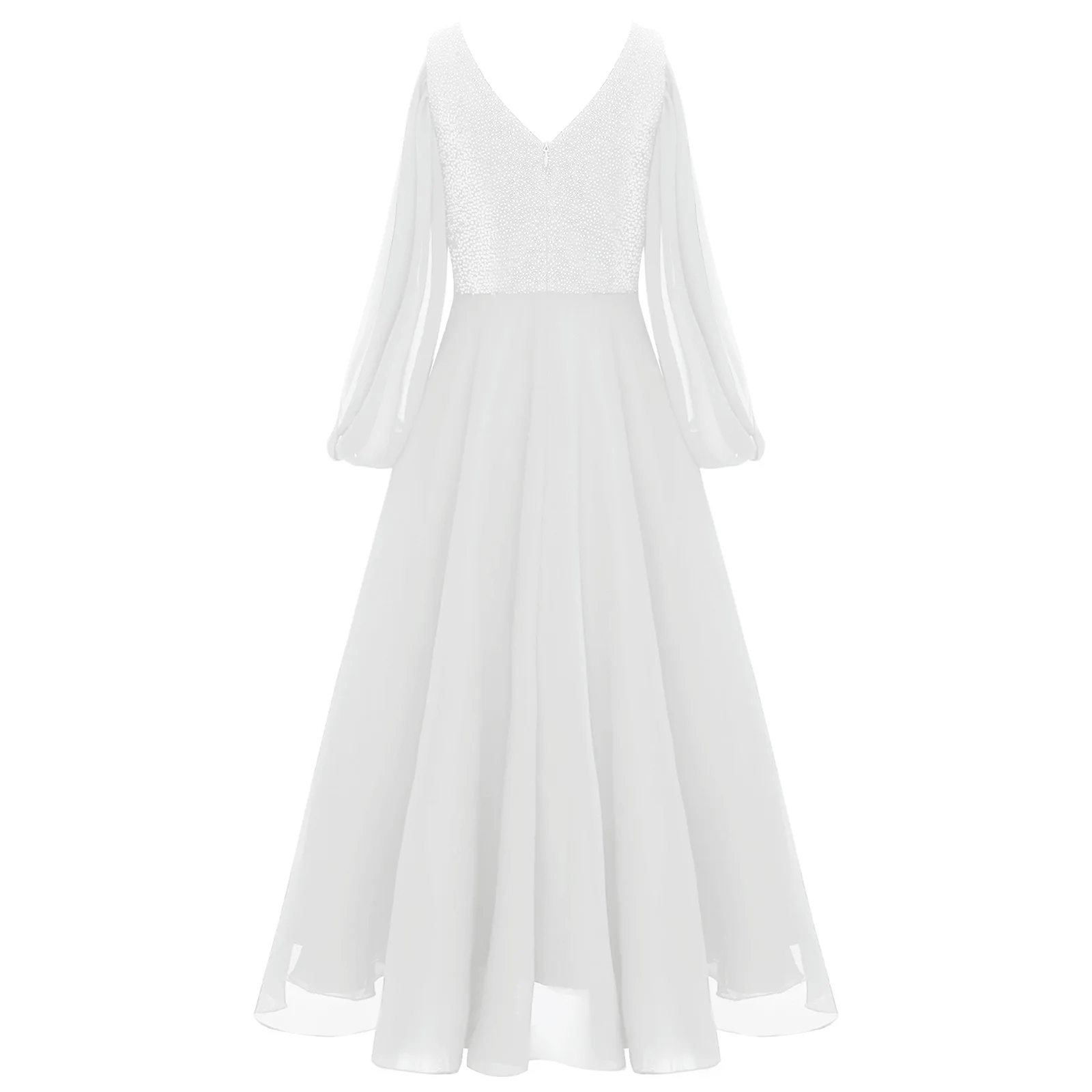 فستان قاعة الرقص للأطفال فساتين حفلات شيفون للفتيات لحفلات الزفاف والحفلات الراقصة أزياء الأميرة