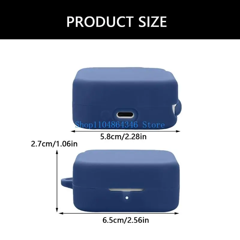 5AsD Laboradouro protetor silicone flexível para CMF por brotos 2a Earbud à prova choque resistente a capa à