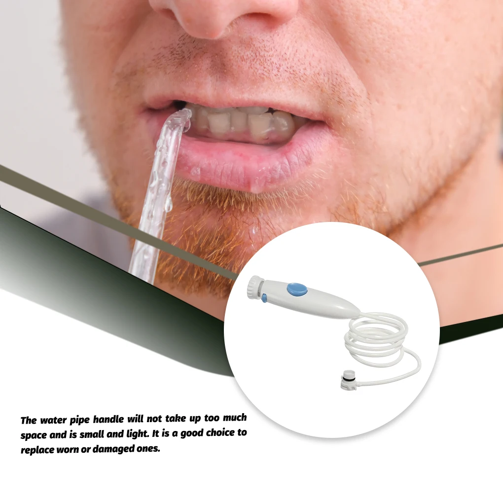 Water Flosser Oral Irrigator Dental Water Jet Replacement Tube Hose Handle Replacement Water Jet Flosser Tube Handle for WP-100