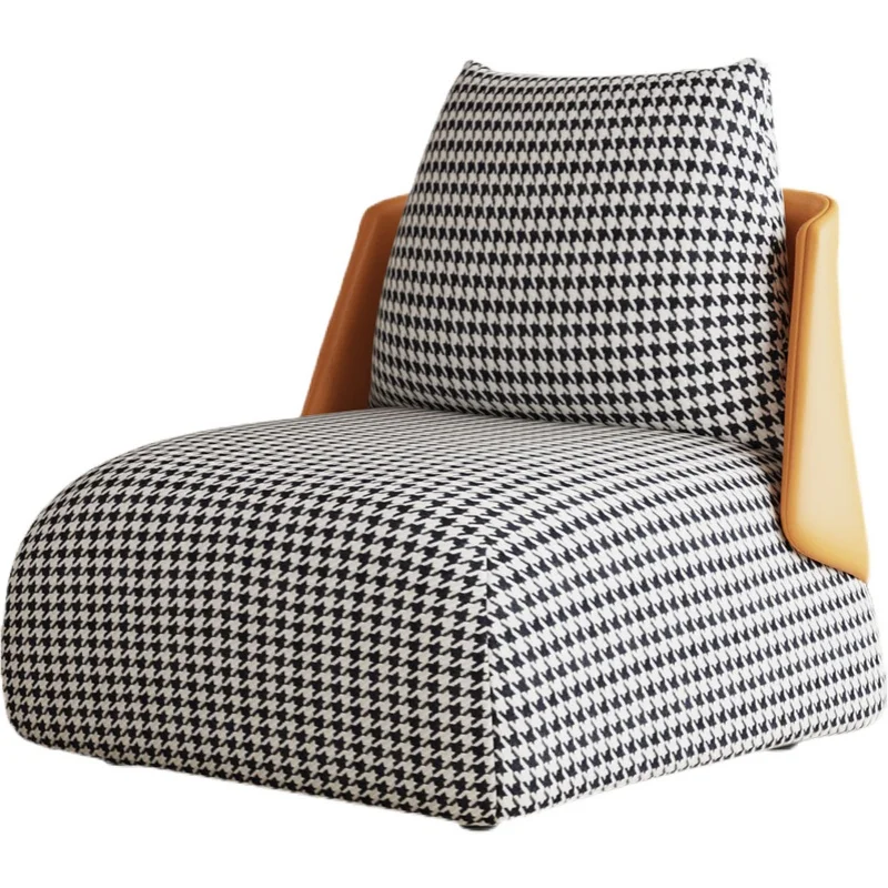 

single backrest sofa simple technology cloth balcony living room