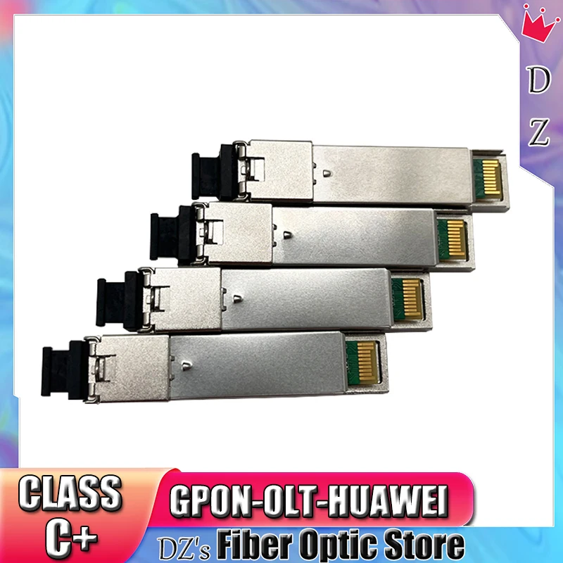 1ชิ้นตัวแปลงไฟเบอร์ออปติก GPON OLT Class C + SFP โมดูล FTTH ไฟเบอร์โมดูลตัวรับส่งสัญญาณเหมาะสำหรับ Huawei ทุกประเภท