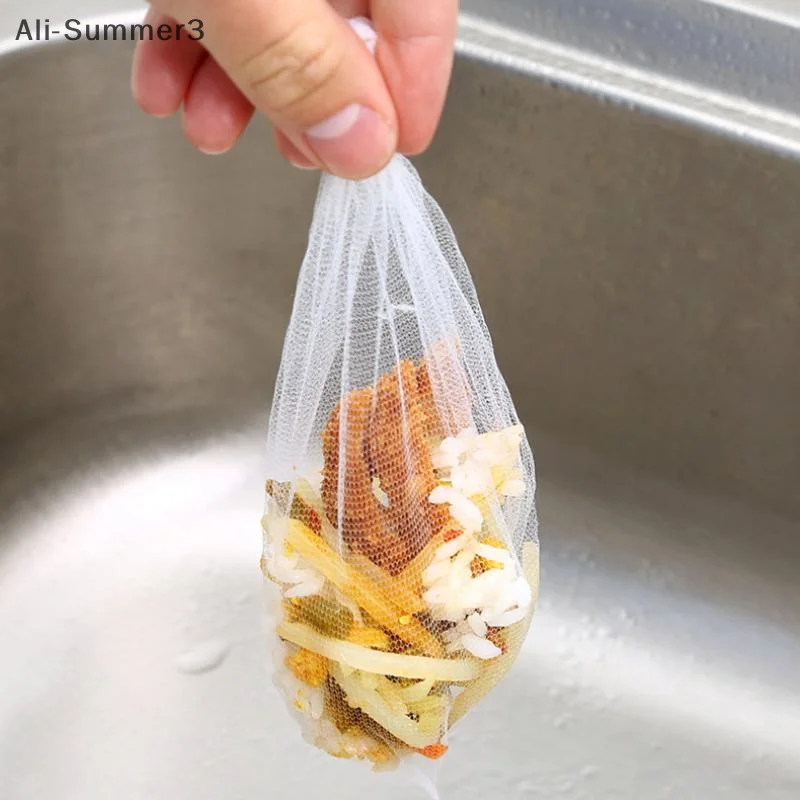 Colador de fregadero de residuos de alimentos para el hogar, filtro desechable para fregadero, alcantarillado, limpieza de cocina, fregadero, No colador de mano sucio, 30/100 Uds.