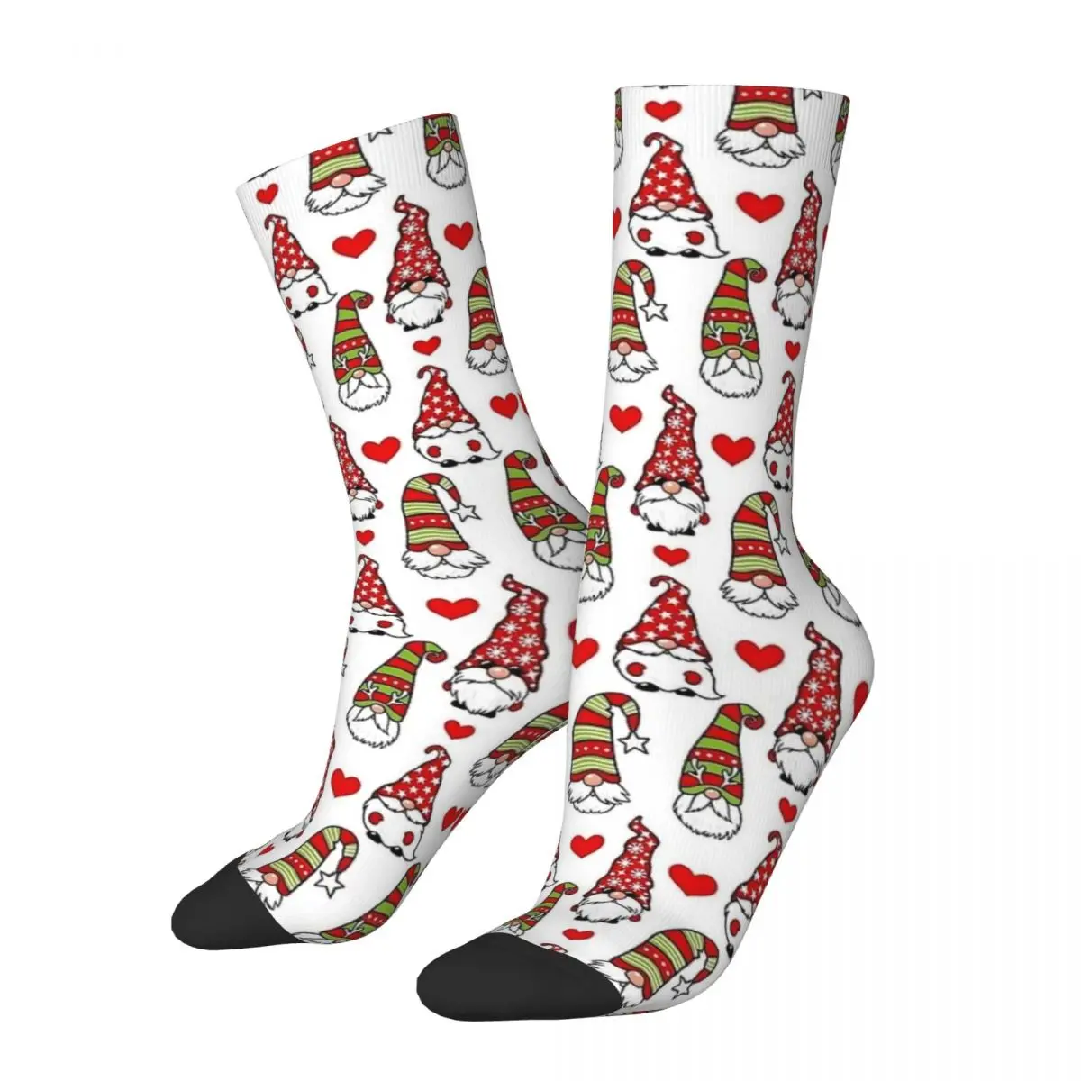 Christmas Gnomes Stockings merry christmas Custom Trendy Socks Spring Anti Slip Socks Unisex Skateboard Quality Socks