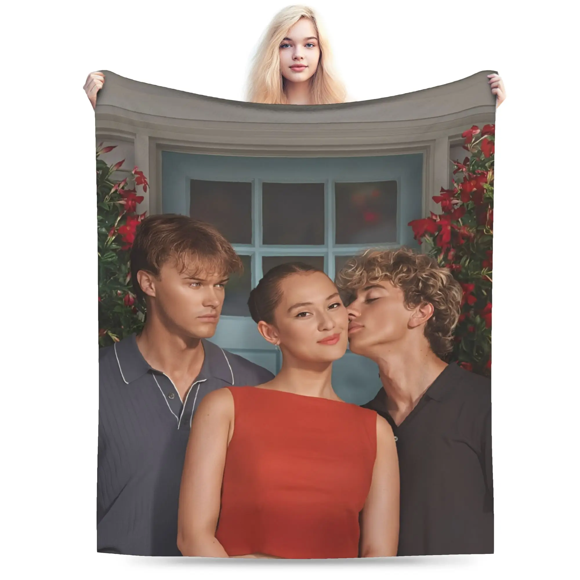 New Arrival The Summer I Turned Pretty TSITP Blanket Super Soft Flannel  Cozy Throw Blanket Machine Washable