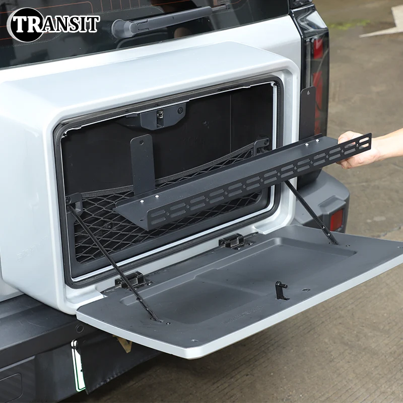 

Car Tailgate Storage Box Divider For 2024 2025 Chery ICAR 03/Jaecoo J6 Carbon Steel + Aluminum Divider Storage Accessories Parts