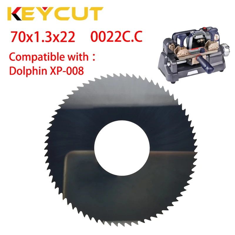 Dolphin Key Machine Cutter 70x1.3x22 in Carbide Replacement XP0812GL Cutter Locksmith Tools