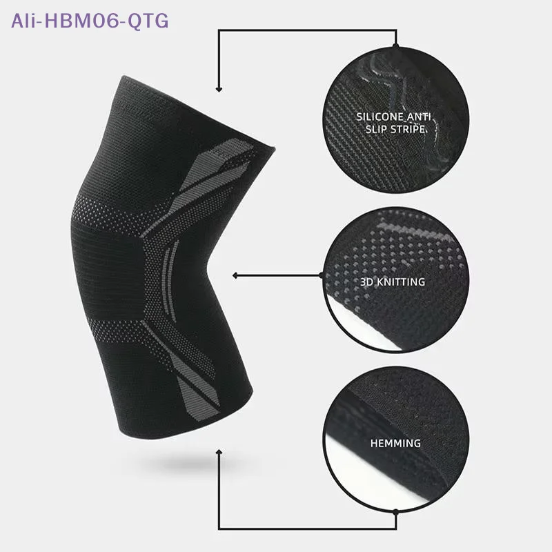 [New] Knee Brace/Knee Support With Anti-Slip Silicone Thick And Soft Fabric Protects And Reduces Knee Pain During Exercise